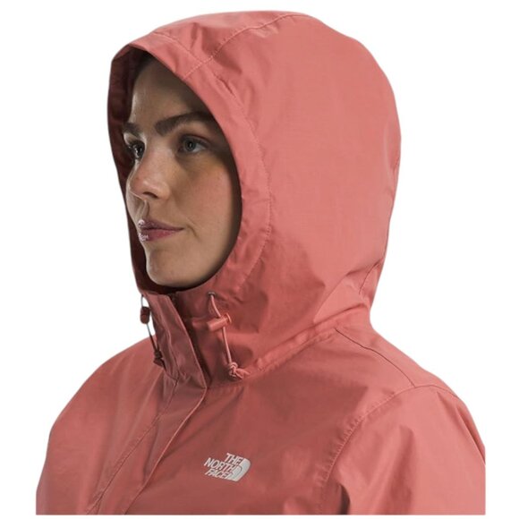 THE NORTH FACE Waterproof Antora Jacket with Hood Light Mahogany Women's 2X Plus - Picture 3 of 17